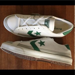Vintage, never-worn men’s Converse sneakers